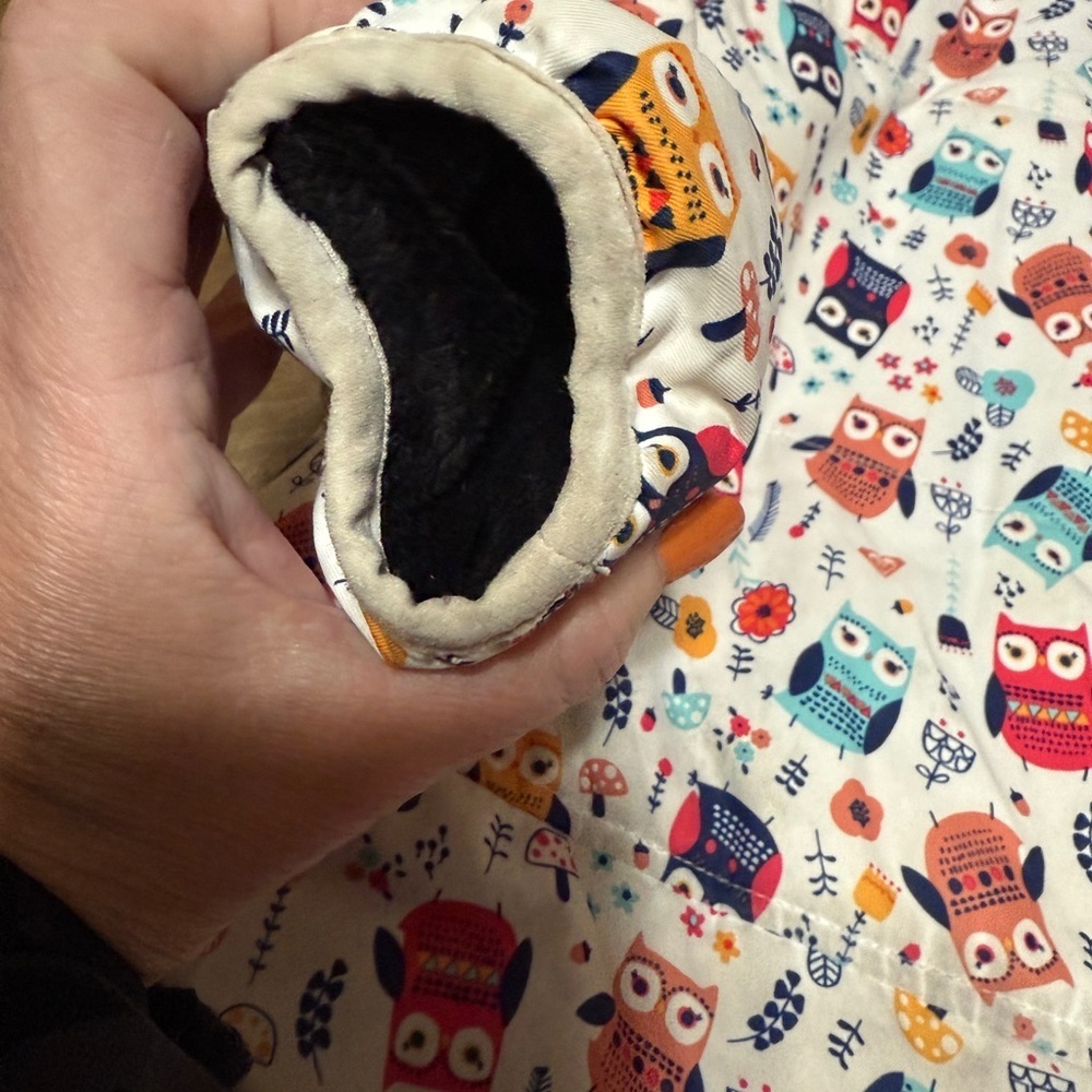 ROXY Dryflight 10K technology Colorful Owl Print Baby Snowsuit Baby Sz 18 Months - Picture 11 of 12